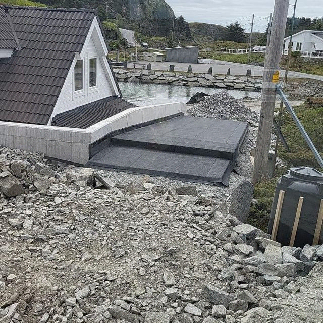 Arbeid ved hus